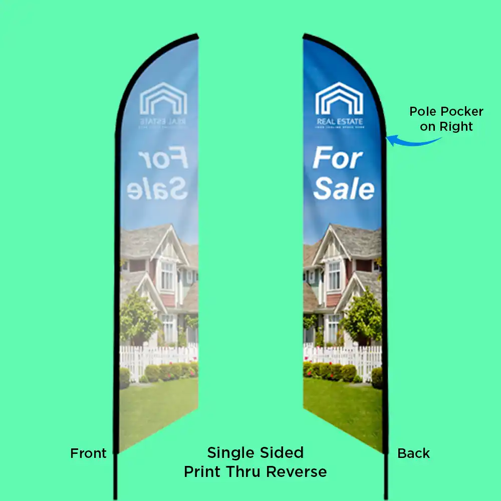 Custom Printed Standard Feather Flags on High Quality Materials 6 Custom Printed Standard Feather Flags on High Quality Materials 6