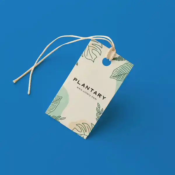 Standard Tag Design Premium Custom Printed Hang Tags - Fast & Affordable | HOTCARDS