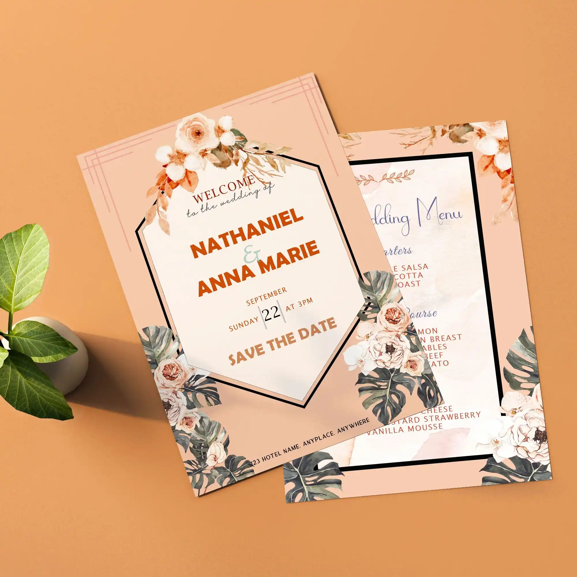 Custom Printed Standard Invitations on High Quality Materials 1 Custom Printed Standard Invitations on High Quality Materials 1