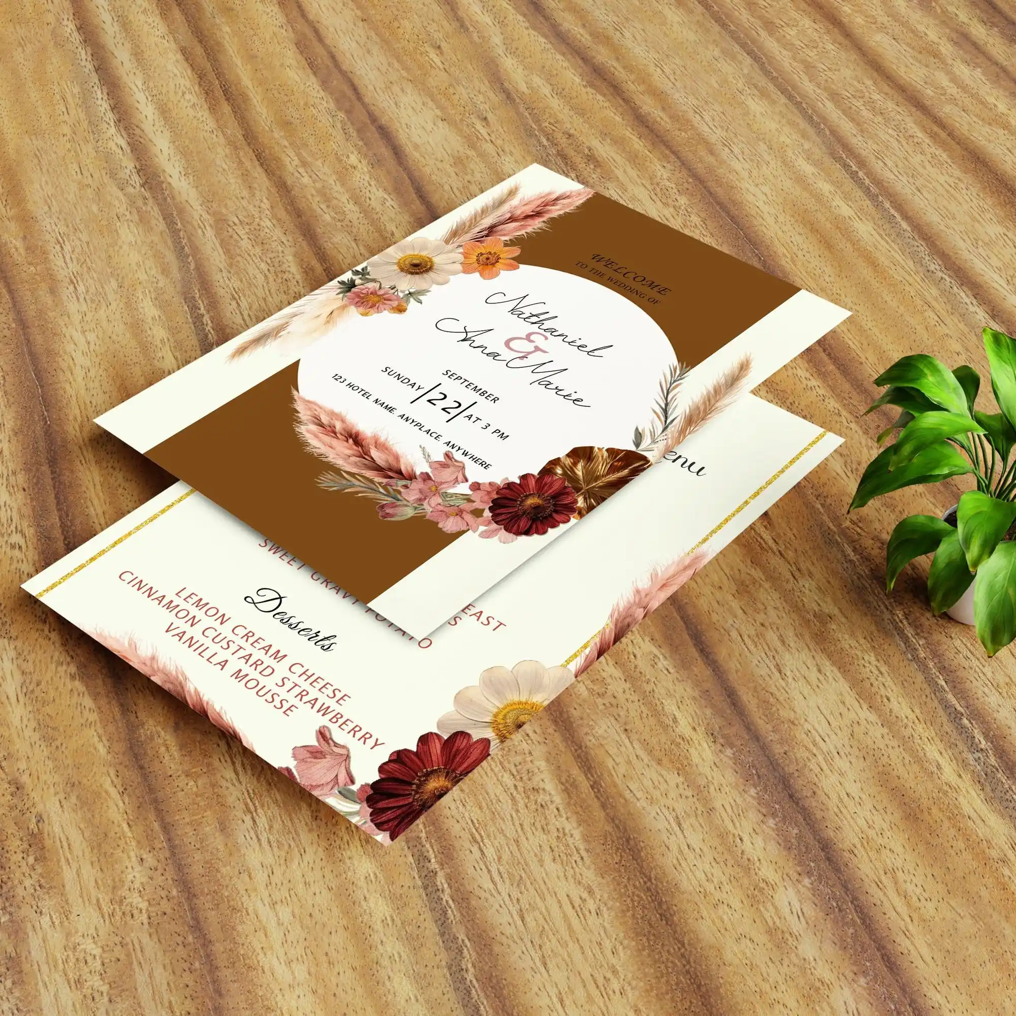Custom Printed Standard Invitations on High Quality Materials 3 Custom Printed Standard Invitations on High Quality Materials 3