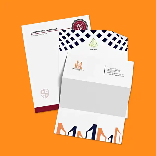 Custom Printed Standard Letterhead on High Quality Materials 1 Custom Printed Standard Letterhead on High Quality Materials 1