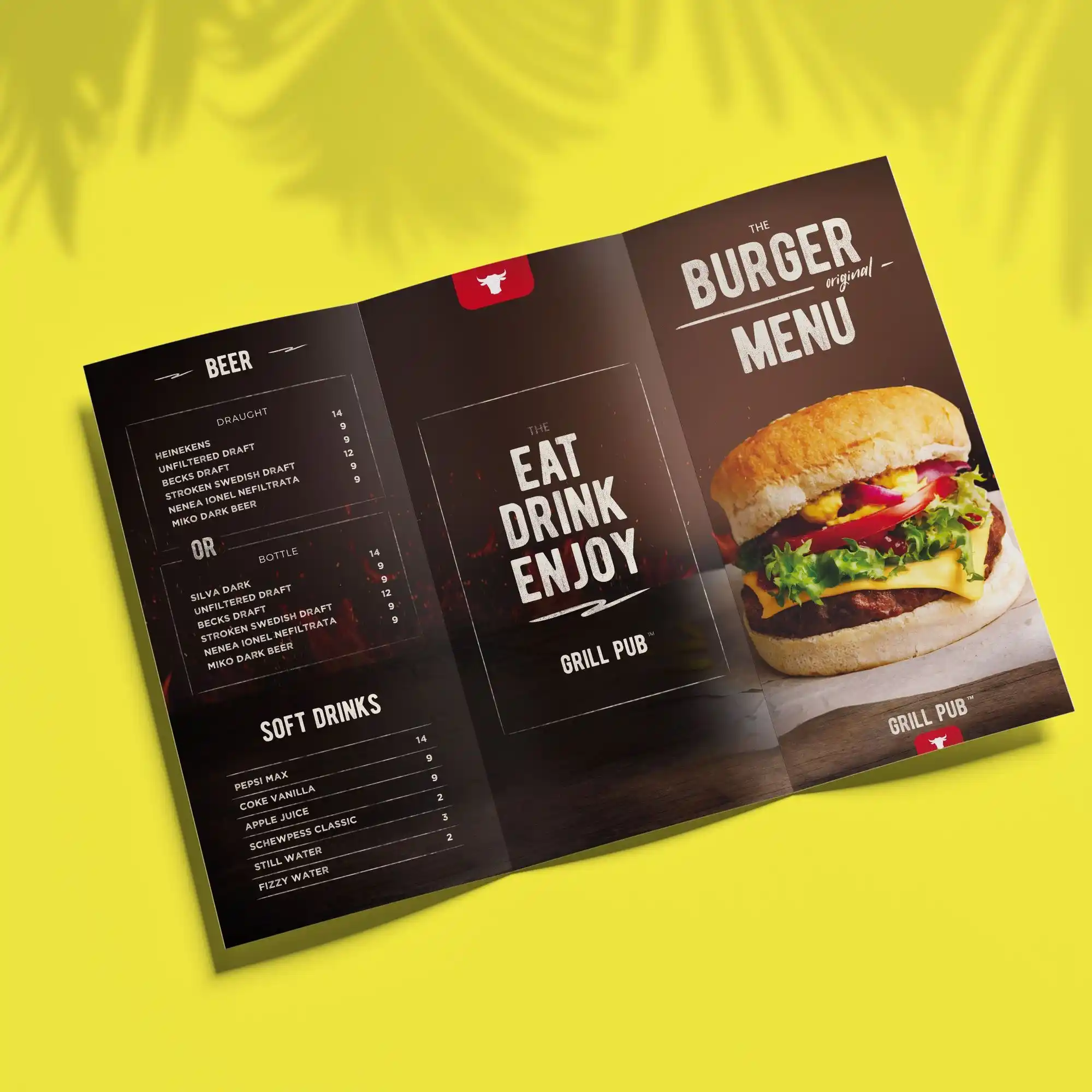 Custom Printed Standard Menus on High Quality Materials 1 Custom Printed Standard Menus on High Quality Materials 1