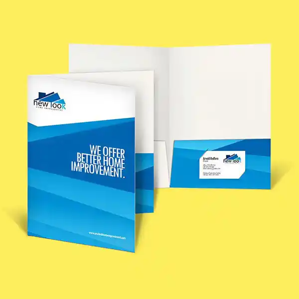 Custom Printed Standard Presentation Folders on High Quality Materials 3 Custom Printed Standard Presentation Folders on High Quality Materials 3