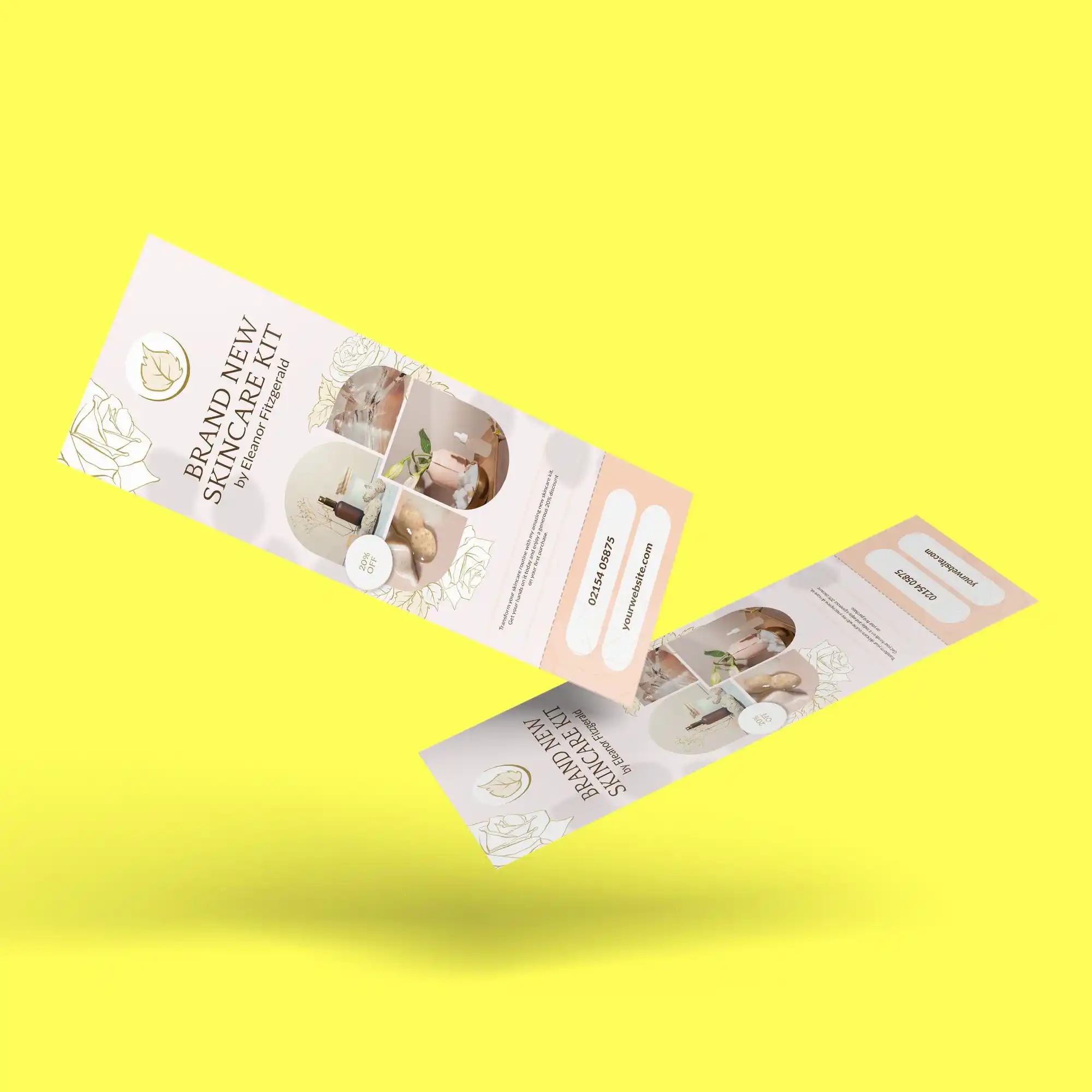 Custom Printed Tearoff Flyers on High Quality Materials 1 Custom Printed Tearoff Flyers on High Quality Materials 1