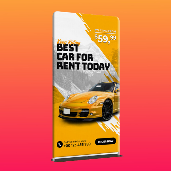 Custom Printed Tension Fabric Banner Stand on High Quality Materials 2 Custom Printed Tension Fabric Banner Stand on High Quality Materials 2