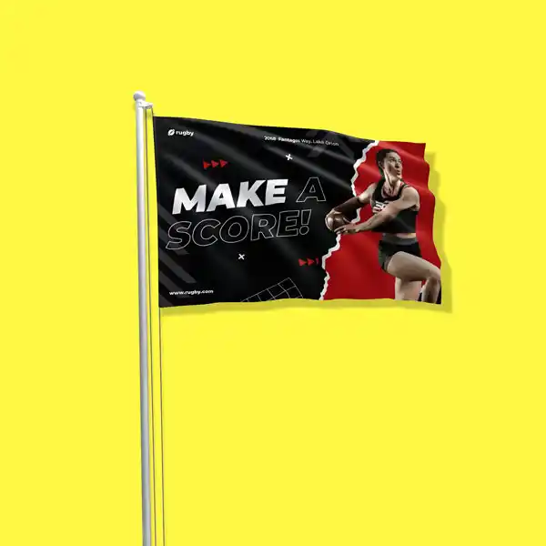 Custom Printed Traditional Pole Flags on High Quality Materials 3 Custom Printed Traditional Pole Flags on High Quality Materials 3
