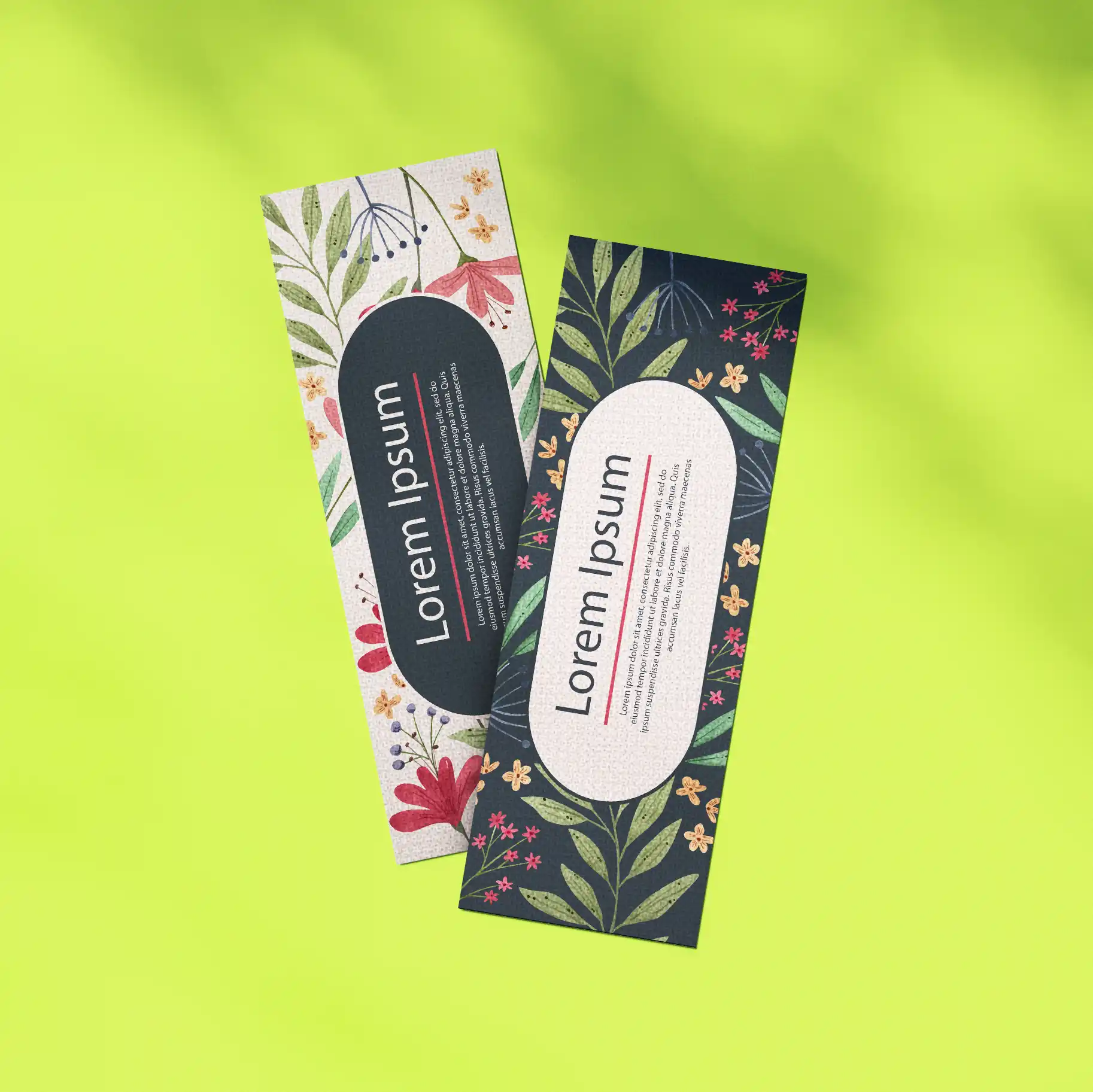 Custom Printed Uncoated Bookmarks on High Quality Materials 3 Custom Printed Uncoated Bookmarks on High Quality Materials 3