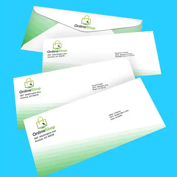 Custom Printed Variable Addressing Envelopes on High Quality Materials 1 Custom Printed Variable Addressing Envelopes on High Quality Materials 1
