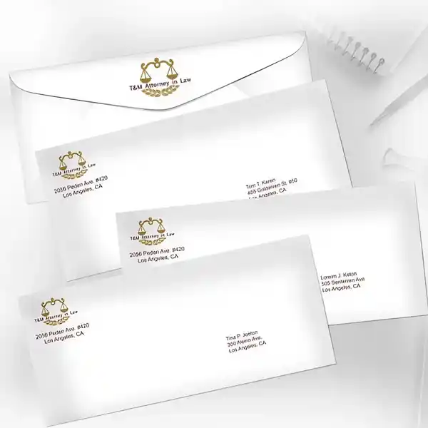 Custom Printed Variable Addressing Envelopes on High Quality Materials 2 Custom Printed Variable Addressing Envelopes on High Quality Materials 2