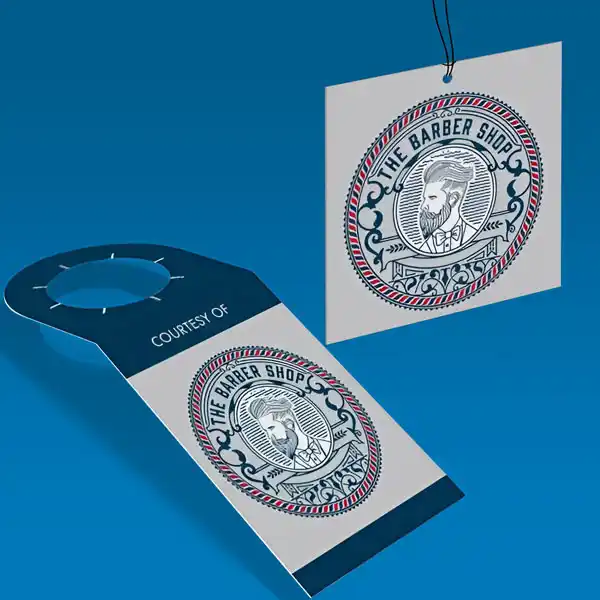 Custom Printed Velvet Hang Tags on High Quality Materials 1 Custom Printed Velvet Hang Tags on High Quality Materials 1