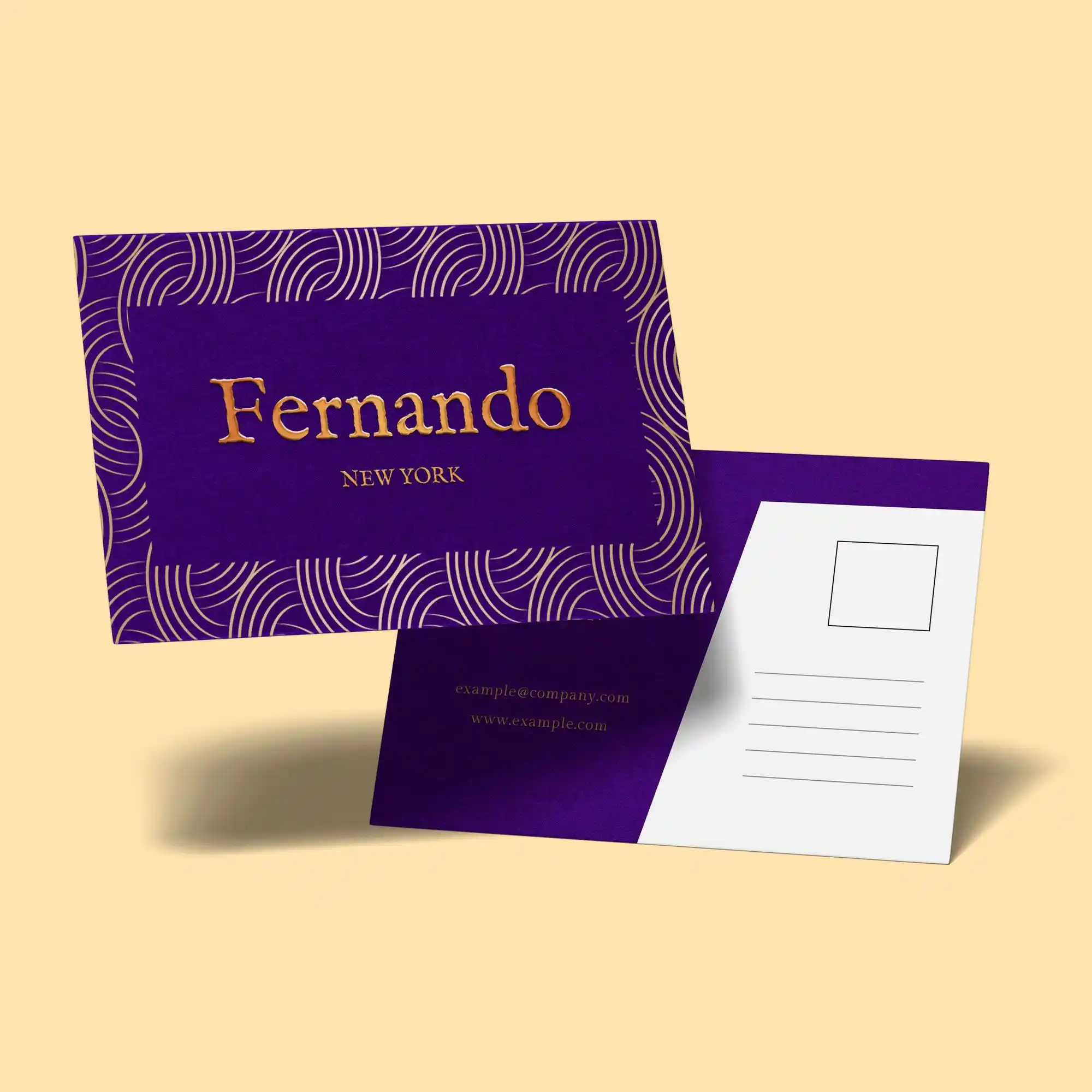 Custom Printed Velvet Postcards on High Quality Materials 2 Custom Printed Velvet Postcards on High Quality Materials 2