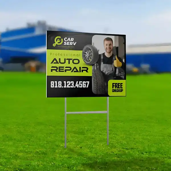 Custom Printed Yard Signs on High Quality Materials 3 Custom Printed Yard Signs on High Quality Materials 3