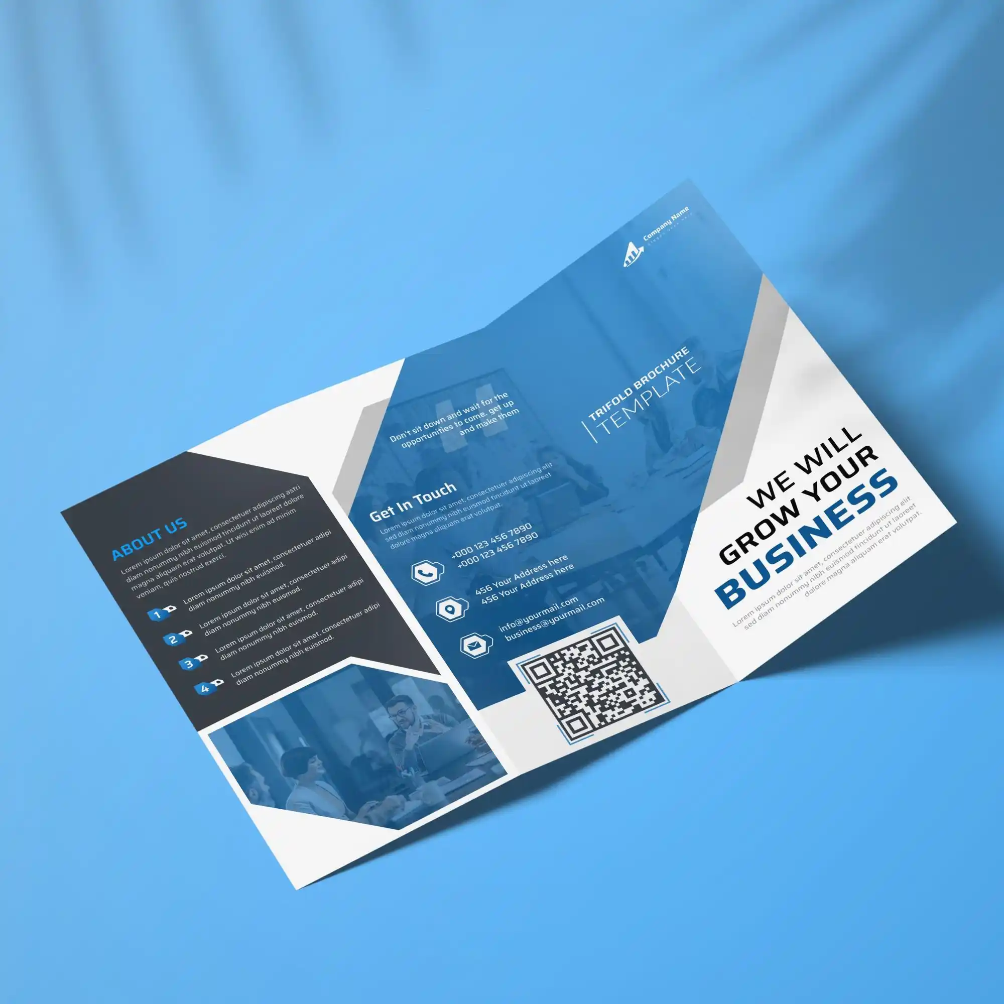 Custom Printed Z-Fold Brochures on High Quality Materials 2 Custom Printed Z-Fold Brochures on High Quality Materials 2