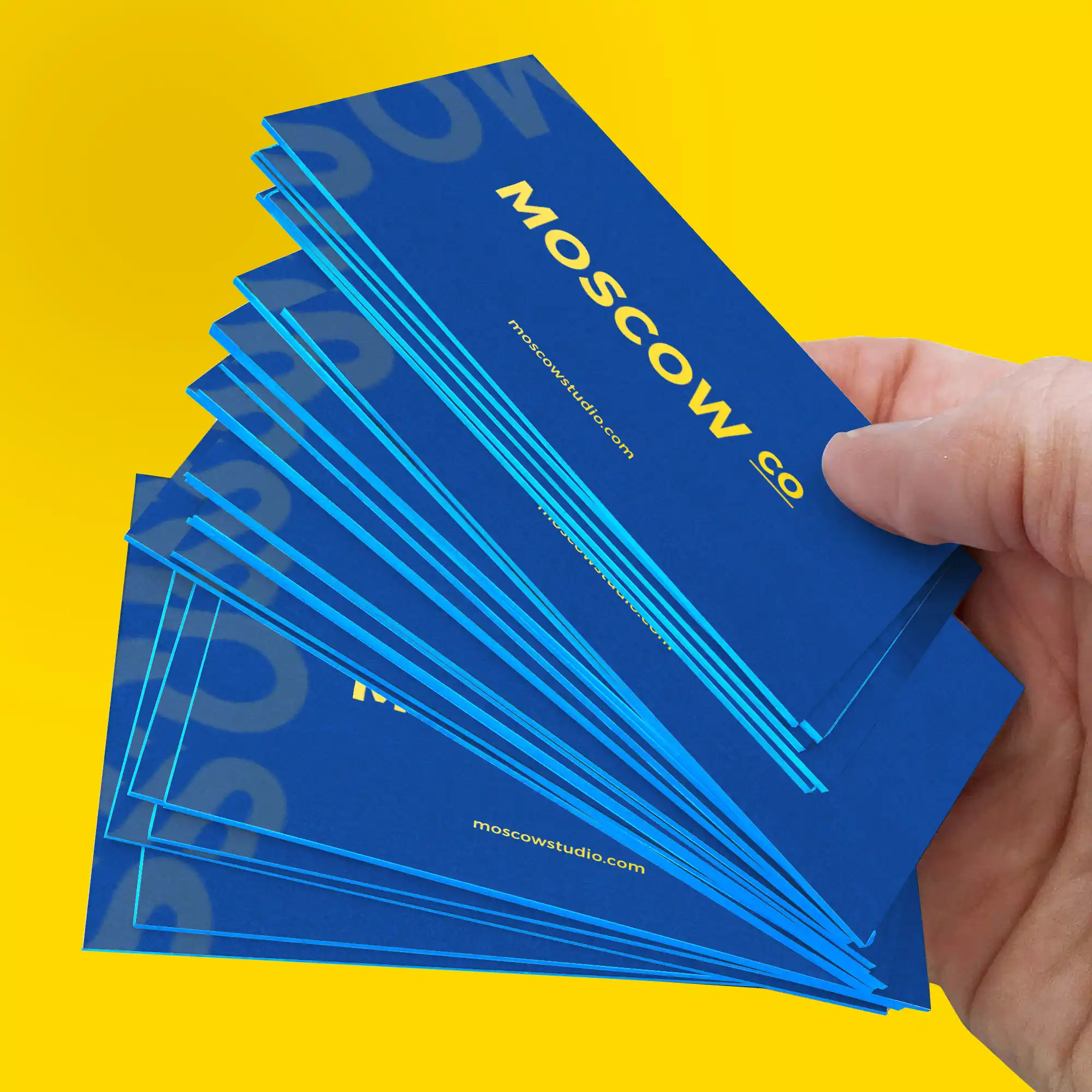 Custom Printed Painted Edge Business Cards on High Quality Materials 5 Custom Printed Painted Edge Business Cards on High Quality Materials 5