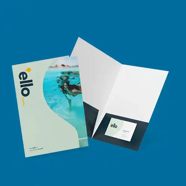 Custom Printed Standard Presentation Folders on High Quality Materials 1 Custom Printed Standard Presentation Folders on High Quality Materials 1