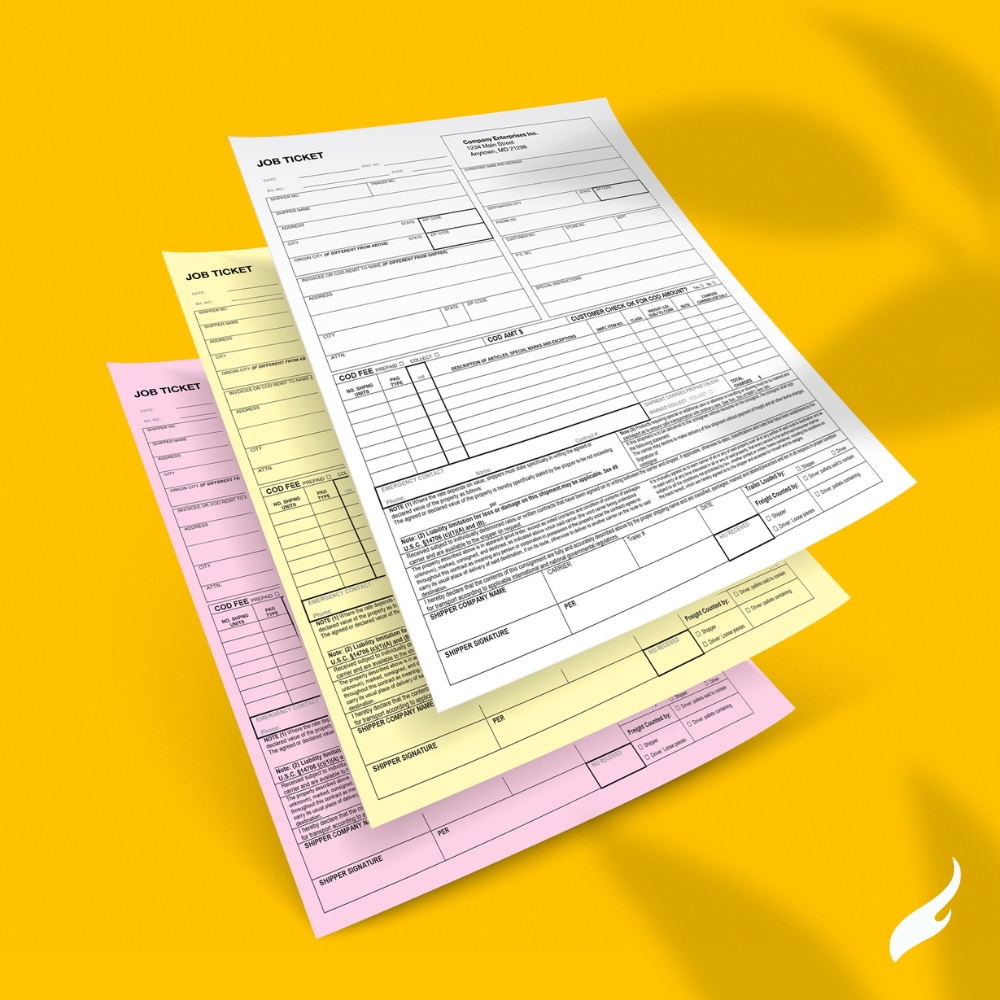Custom NCR Carbonless Forms - Top Quality Printing | HOTCARDS